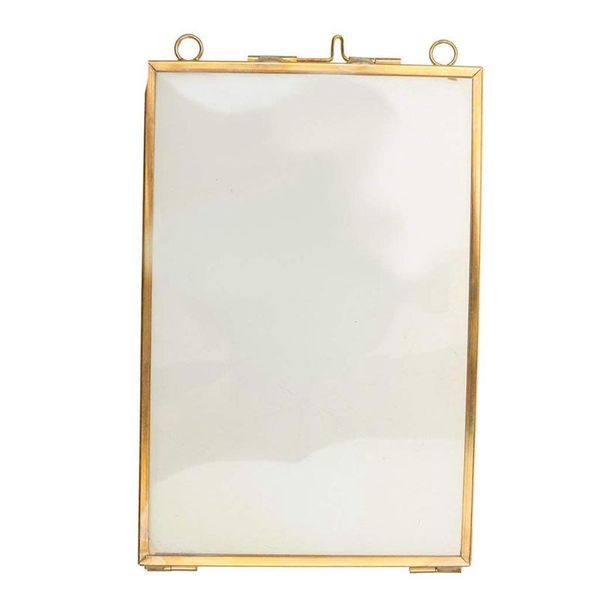 frames and mouldings vintage hanging metal po frame + glass 2 side gold transparent 10.2 x 15.3 cm
frames and mouldings vintage hanging metal po frame + glass 2 side gold transparent 10.2 x 15.3 cm