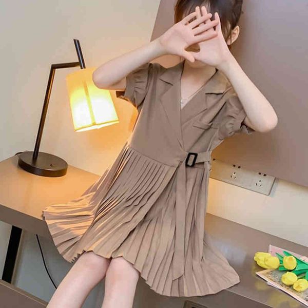girl's dresses summer for girls pleated suit style children's clothing kid clothes girl ck0y, Red;yellow
girl's dresses summer for girls pleated suit style children's clothing kid clothes girl ck0y, Red;yellow