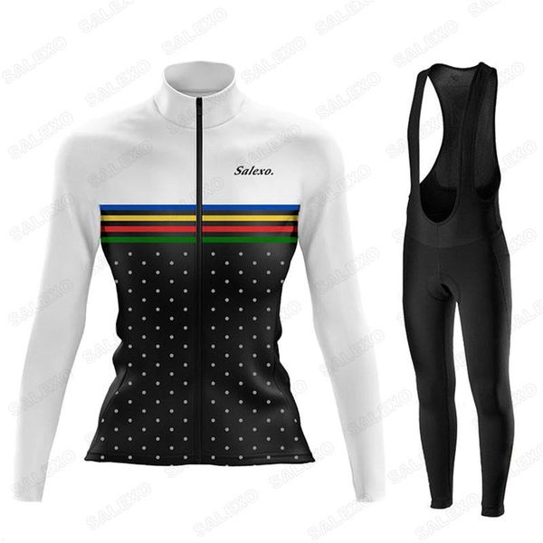 racing sets 2021 spring autumn cycling jerseys women's long sleeve clothing bike uniform jersey set mtb ropa ciclismo triathlon, Black;blue
racing sets 2021 spring autumn cycling jerseys women's long sleeve clothing bike uniform jersey set mtb ropa ciclismo triathlon, Black;blue