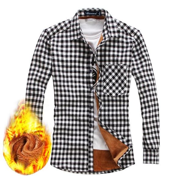 men's casual shirts winter shirt men outdoor warm mens thicken fleece lined plaid thermal flannel long sleeve button down, White;black
men's casual shirts winter shirt men outdoor warm mens thicken fleece lined plaid thermal flannel long sleeve button down, White;black