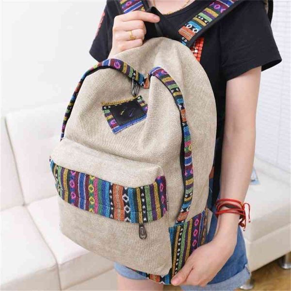 national style backpack korean version canvas fashion college male and female student schoolbag backpack
national style backpack korean version canvas fashion college male and female student schoolbag backpack
