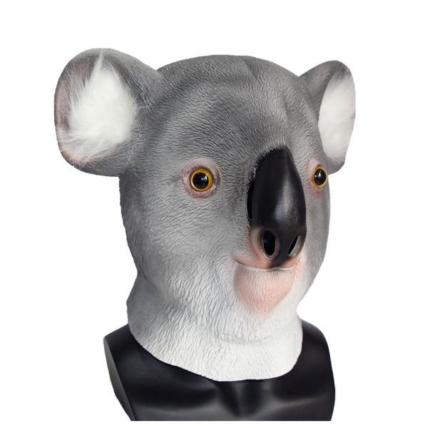 costume accessories lifelike novelty koala mask halloween cosplay party costume props animal latex head set, Silver
costume accessories lifelike novelty koala mask halloween cosplay party costume props animal latex head set, Silver