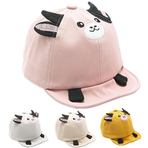4colors baby cartoon cow sunscreen hat children cotton soft edge sunshade baseball cap caps & hats, Yellow
4colors baby cartoon cow sunscreen hat children cotton soft edge sunshade baseball cap caps & hats, Yellow