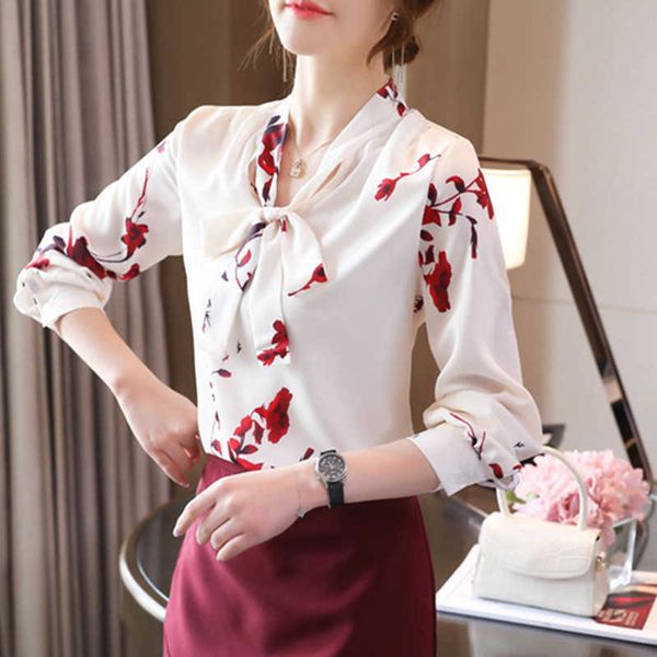 korean women blouses woman floral shirts long sleeve shirt plus size print ladies bow tie xxl 210604, White
korean women blouses woman floral shirts long sleeve shirt plus size print ladies bow tie xxl 210604, White