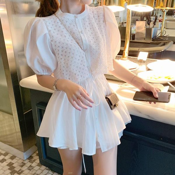 women's tracksuits women white long shirts shorts two piece sets lace splicing short sleeve drawstring blouse+mini pant suits 2021 summ, Gray
women's tracksuits women white long shirts shorts two piece sets lace splicing short sleeve drawstring blouse+mini pant suits 2021 summ, Gray