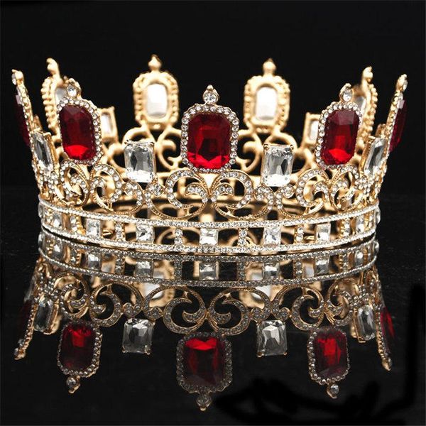 hair clips & barrettes vintage red crystal rhinestone gold tiaras and crowns for queen bridal wedding jewelry diadem ornament, Golden;silver
hair clips & barrettes vintage red crystal rhinestone gold tiaras and crowns for queen bridal wedding jewelry diadem ornament, Golden;silver