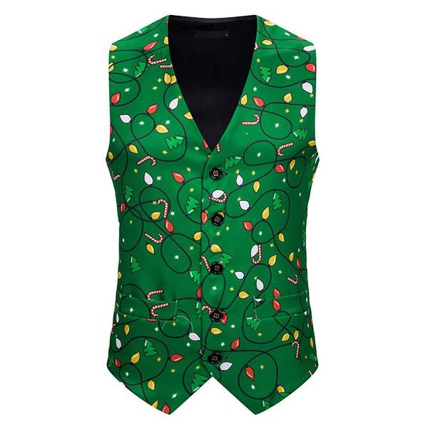 men's vests christmas vest year 3d light bulb printing suit wedding mj186, Black;white
men's vests christmas vest year 3d light bulb printing suit wedding mj186, Black;white