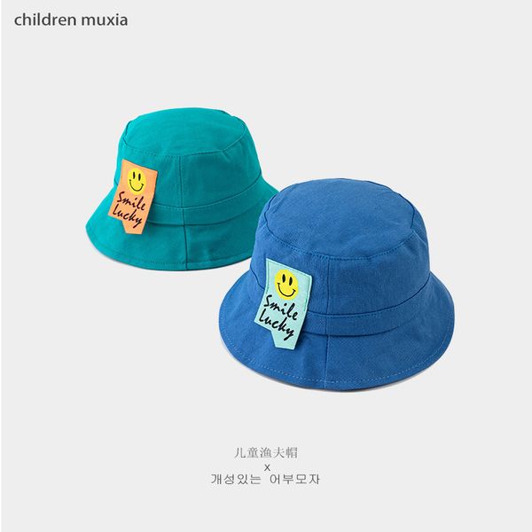 hanfeng cute department smiling face children's fisherman trendy foreign style baby flat solid color sunshade basin hat
hanfeng cute department smiling face children's fisherman trendy foreign style baby flat solid color sunshade basin hat