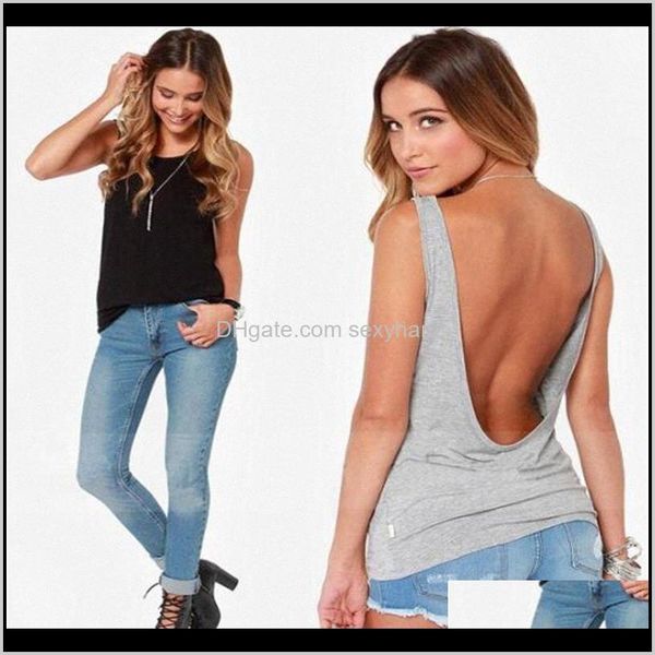 tanks camis & tees womens clothing apparel drop delivery 2021 women back deep v tank sleeveless t shirt backless slim stretch cotto, White
tanks camis & tees womens clothing apparel drop delivery 2021 women back deep v tank sleeveless t shirt backless slim stretch cotto, White
