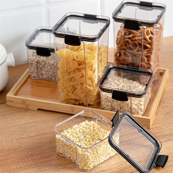 storage bottles & jars whole grains kitchen airtight jar transparent plastic organizers spice home organizer food grade box
storage bottles & jars whole grains kitchen airtight jar transparent plastic organizers spice home organizer food grade box