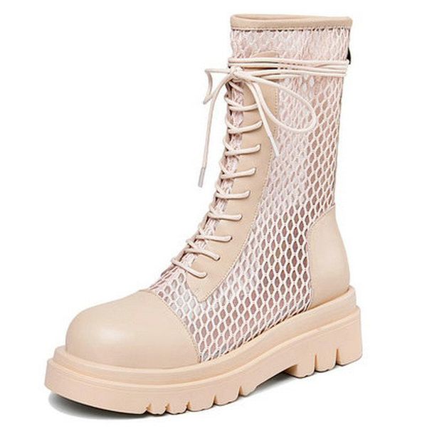 genuine leather punk short summer boots lace up high heels platform women ankle casual motorcycle shoes woman size 42 43, Black
genuine leather punk short summer boots lace up high heels platform women ankle casual motorcycle shoes woman size 42 43, Black