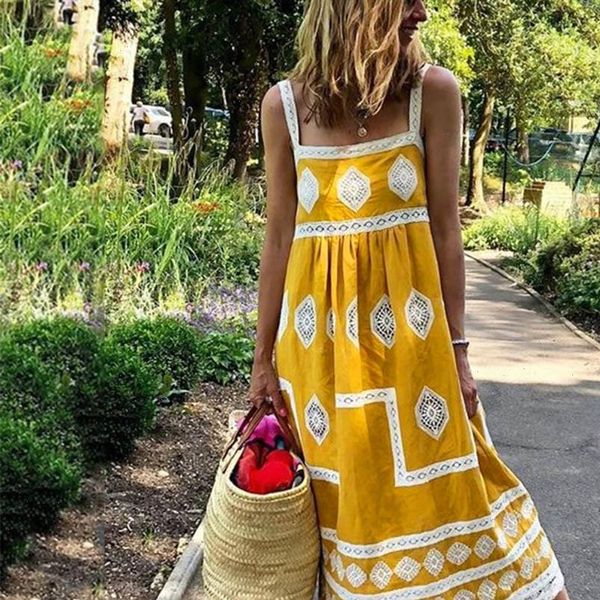 womens dress 40 dresses women summer fashion boho print beach casual loose holiday strap big swing maxi, Black;gray
womens dress 40 dresses women summer fashion boho print beach casual loose holiday strap big swing maxi, Black;gray
