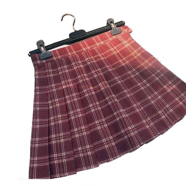 high waist plaid pleated skirts women punk black gothic cute mini girl dance jk uniform students clothes summer 210520
high waist plaid pleated skirts women punk black gothic cute mini girl dance jk uniform students clothes summer 210520