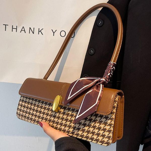 evening bags fashion lady handbags 2021 winter all-match shoulder for women luxury houndstooth armpit bag brand design purses female
evening bags fashion lady handbags 2021 winter all-match shoulder for women luxury houndstooth armpit bag brand design purses female