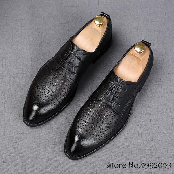 designer summer gentleman pointed hollow out flats leather fashion casual shoes for men charm wedding dress prom footwear, Black
designer summer gentleman pointed hollow out flats leather fashion casual shoes for men charm wedding dress prom footwear, Black