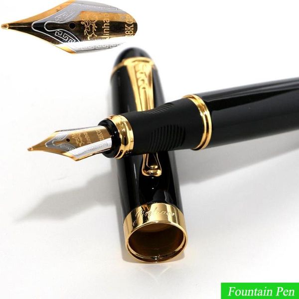 fountain pens 1pcs pen ink nib luxury stationery vulpen pluma full metal golden clip caneta tinteiro 03813
fountain pens 1pcs pen ink nib luxury stationery vulpen pluma full metal golden clip caneta tinteiro 03813