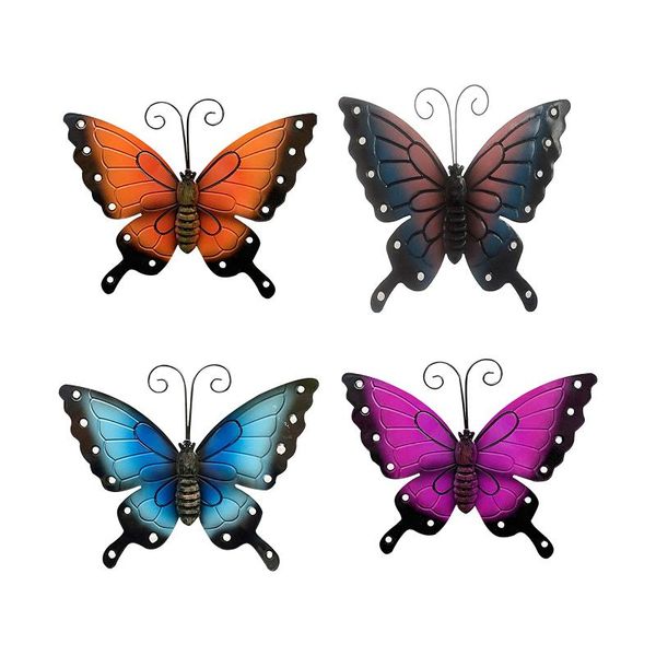 wall stickers 1pc metal butterfly garden decoration wrought iron figure ornament sculpture art decor for yard
wall stickers 1pc metal butterfly garden decoration wrought iron figure ornament sculpture art decor for yard