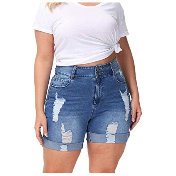 women's jeans 40# slim high waist denim shorts women summer with hole hollow out clothing clothes elastic spodenki damskie, Blue
women's jeans 40# slim high waist denim shorts women summer with hole hollow out clothing clothes elastic spodenki damskie, Blue