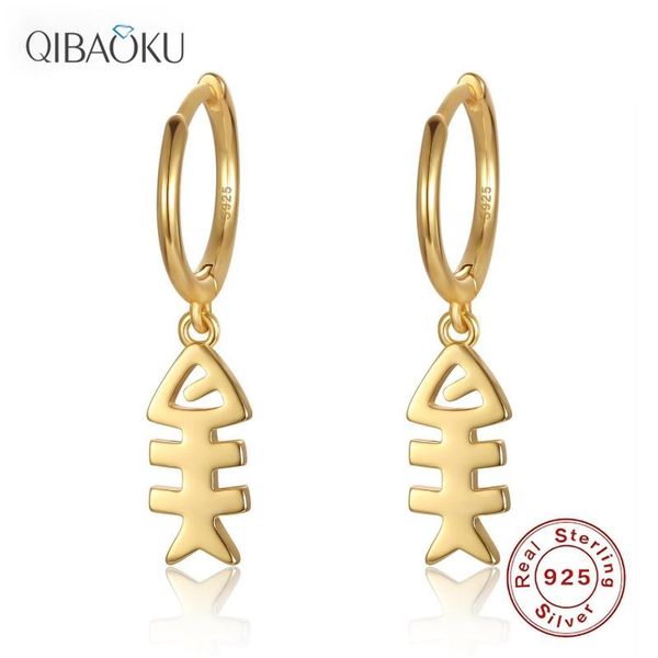 hoop & huggie s925 sterling silver earrings mini fish bone gold for women cute butterfly horse animal circle, Golden;silver
hoop & huggie s925 sterling silver earrings mini fish bone gold for women cute butterfly horse animal circle, Golden;silver