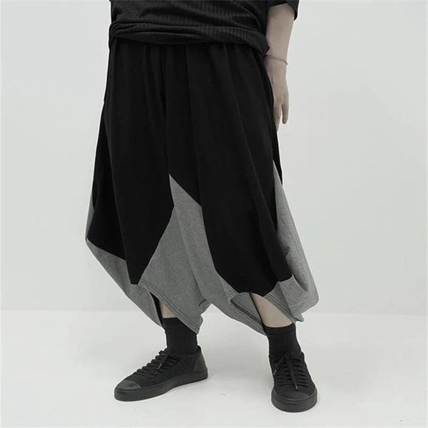 men's pants loose casual crotch large couple's black fashion trend summer personalized neutral splicing
men's pants loose casual crotch large couple's black fashion trend summer personalized neutral splicing