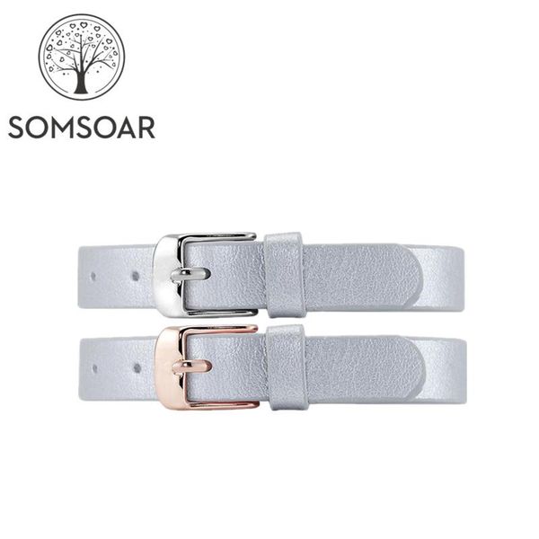 tennis somsoar jewelry gray leder genuine leather wrap charm band bracelets fit story slide charms accessories 5pcs/lot, Golden;silver
tennis somsoar jewelry gray leder genuine leather wrap charm band bracelets fit story slide charms accessories 5pcs/lot, Golden;silver
