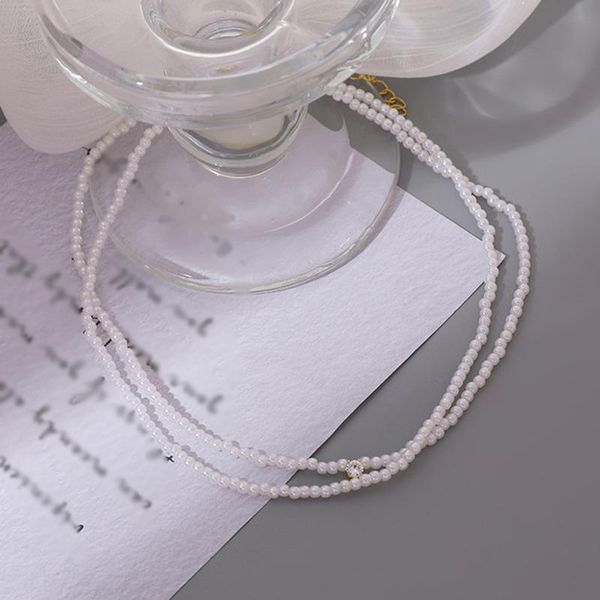chokers simplicity ladies pearl necklace all-match clavicle chain fashion cute womens retro jewelry, Golden;silver
chokers simplicity ladies pearl necklace all-match clavicle chain fashion cute womens retro jewelry, Golden;silver