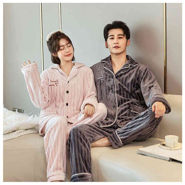 coral fleece lovers pajamas suit winter warm men sleepwear flannel 2pcs shirt&pants home clothes 2021 new nightwear pyjamas, Black;brown
coral fleece lovers pajamas suit winter warm men sleepwear flannel 2pcs shirt&pants home clothes 2021 new nightwear pyjamas, Black;brown