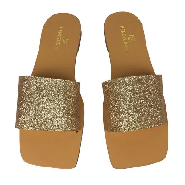 fashion bling sequins slippers for women summer outside casual ladies slides shoes durable flat tpr soled flip flops, Black
fashion bling sequins slippers for women summer outside casual ladies slides shoes durable flat tpr soled flip flops, Black