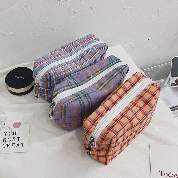 pencil bags 1x vintage pattern bag pen case ins color lattice grid fold storage pouch
pencil bags 1x vintage pattern bag pen case ins color lattice grid fold storage pouch