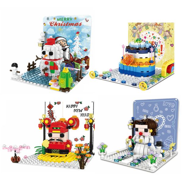 2019 new christmas sets compatible girls friends building blocks festival card bridge birthday cake snowman bricks gifts
2019 new christmas sets compatible girls friends building blocks festival card bridge birthday cake snowman bricks gifts