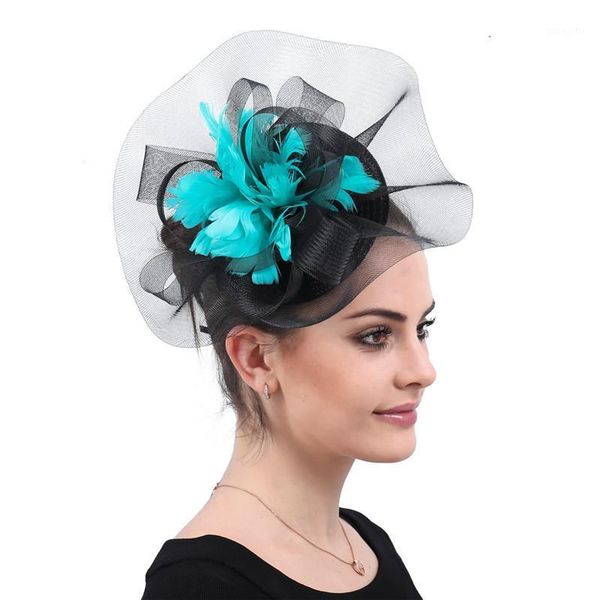 elegant female bridal wedding veils facinators hats church cocktail derby fancy feathers race hair accessorie with clips1
elegant female bridal wedding veils facinators hats church cocktail derby fancy feathers race hair accessorie with clips1
