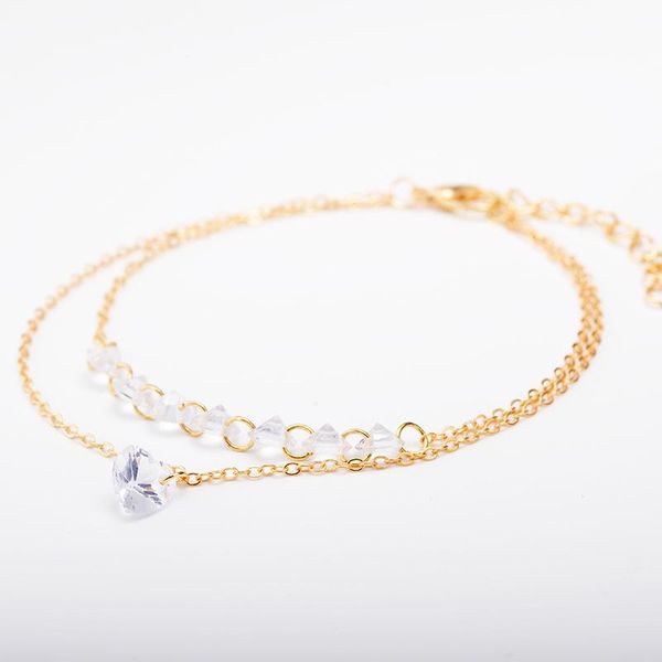 charm bracelets fashion summer natural style double jewelry love heart inlaid zircon bracelet for women feature namour gift all seasons, Golden;silver
charm bracelets fashion summer natural style double jewelry love heart inlaid zircon bracelet for women feature namour gift all seasons, Golden;silver