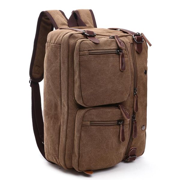 backpack men multifunction canvas large capacity shoulder bag all-match daily travel for army green
backpack men multifunction canvas large capacity shoulder bag all-match daily travel for army green