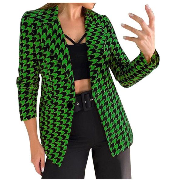 women's suits & blazers women blazer printing button lapel slim cardigan temperament suit business coat abrigo mujer femenino manteau#3, White;black
women's suits & blazers women blazer printing button lapel slim cardigan temperament suit business coat abrigo mujer femenino manteau#3, White;black