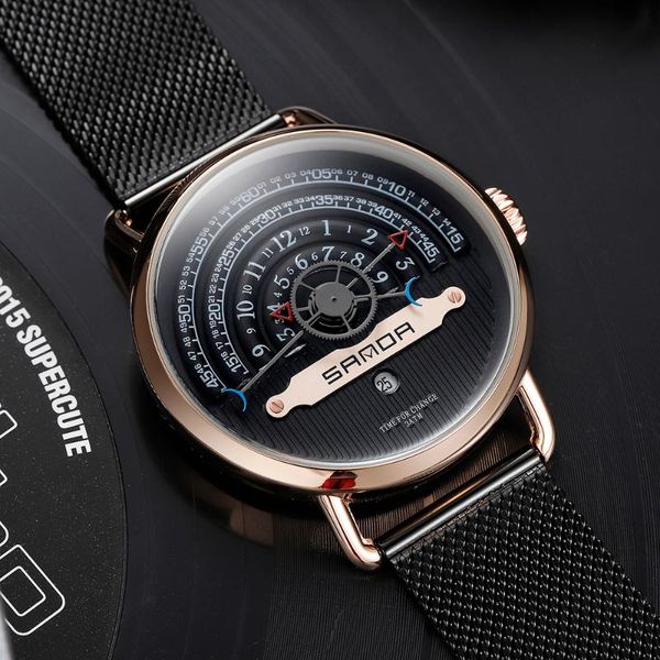 wristwatches sanda men watches waterproof mesh belt quartz watch male chronograph military clock wrist relogio masculino, Slivery;brown
wristwatches sanda men watches waterproof mesh belt quartz watch male chronograph military clock wrist relogio masculino, Slivery;brown