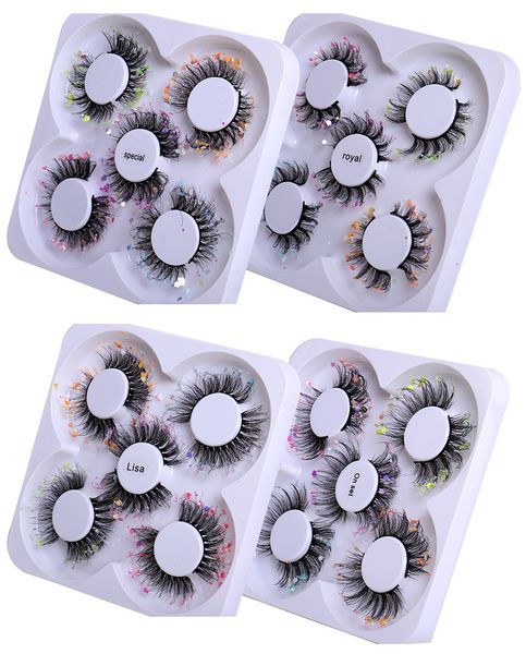 sequined eyelashes faux mink eye lashes natural long colorful eyelash make up tools eyelash extension wholesale
sequined eyelashes faux mink eye lashes natural long colorful eyelash make up tools eyelash extension wholesale