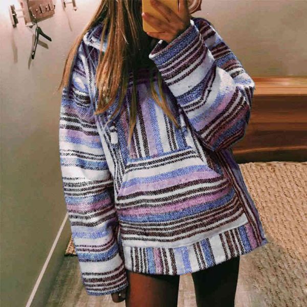 women's knits & tees women vintage striped print hooded sweatshirts autumn long sleeve harajuku pullover female casual loose, White
women's knits & tees women vintage striped print hooded sweatshirts autumn long sleeve harajuku pullover female casual loose, White