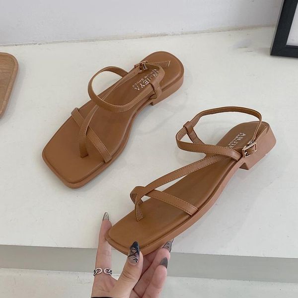 rome sandals women summer shoes 2021 square toes flats platform fashion low heels gladiatior, Black
rome sandals women summer shoes 2021 square toes flats platform fashion low heels gladiatior, Black