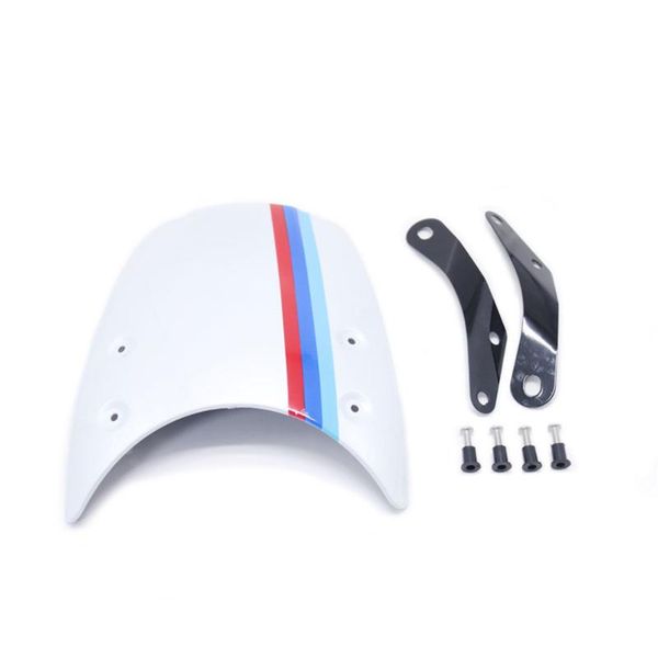 motorcycle windshield universal fits 5-7 inch reto headlights for cafe racer motorbike wind deflectors modified windscreen
motorcycle windshield universal fits 5-7 inch reto headlights for cafe racer motorbike wind deflectors modified windscreen