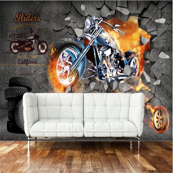 wallpapers retro nostalgic flame motorcycle restaurant industrial decoration tv background mural wall paper papel de parede
wallpapers retro nostalgic flame motorcycle restaurant industrial decoration tv background mural wall paper papel de parede