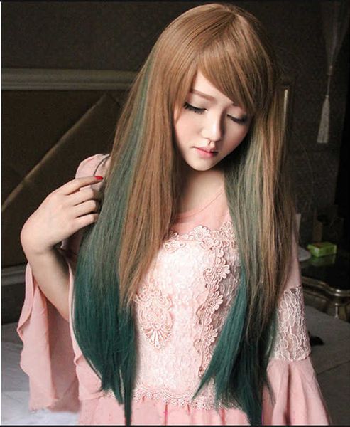 gradient harajuku yiwu animation cos wig factory fashion dynamic hair set black green gradually
gradient harajuku yiwu animation cos wig factory fashion dynamic hair set black green gradually