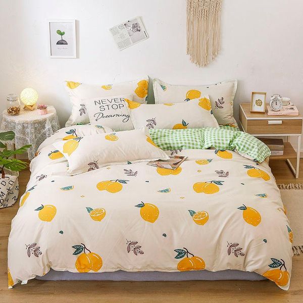bedding sets set cute fruit flowers king full single size bed linen duvet cover flat sheet pillowcase
bedding sets set cute fruit flowers king full single size bed linen duvet cover flat sheet pillowcase