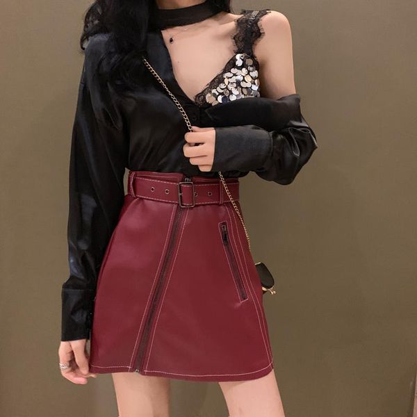 skirts skirt leather pu 2021 solid midi zipper wire since package thin waist hip short skirtswomen high straigh, Black
skirts skirt leather pu 2021 solid midi zipper wire since package thin waist hip short skirtswomen high straigh, Black