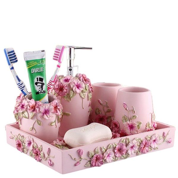 bath accessory set european-style bathroom storage tray kit creative household combination fashion home ornaments gifts
bath accessory set european-style bathroom storage tray kit creative household combination fashion home ornaments gifts