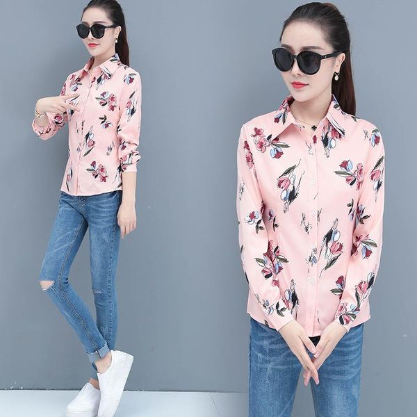 women and blouses office lady blouse slim shirts flower plus size casual shirt female blusas 2021 women's &, White
women and blouses office lady blouse slim shirts flower plus size casual shirt female blusas 2021 women's &, White