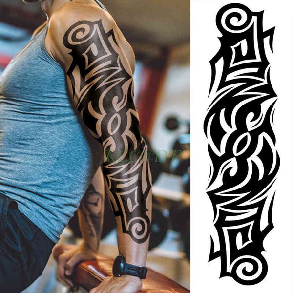 waterproof temporary tattoo sticker black full arm large fake tatto flash tatoo sleeve tattoos for men women
waterproof temporary tattoo sticker black full arm large fake tatto flash tatoo sleeve tattoos for men women