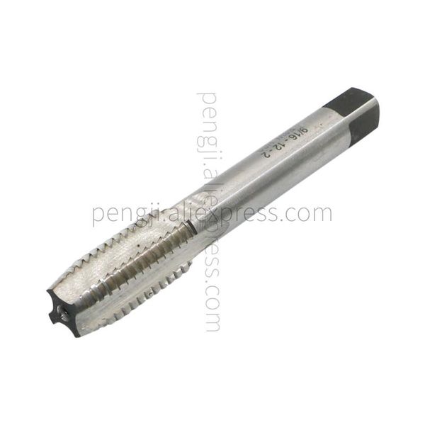 9/16"-12 bsw hss right hand thread tap high speed steel 6542 used for conventional machine tapping or cnc tapping. tools
9/16"-12 bsw hss right hand thread tap high speed steel 6542 used for conventional machine tapping or cnc tapping. tools