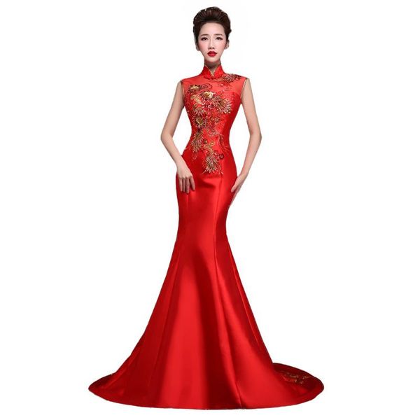 casual dresses 2021 party cheongsam oriental women maxi dress fashion chinese style elegant long qipao luxury trailing robe vestido s-xxl, Black;gray
casual dresses 2021 party cheongsam oriental women maxi dress fashion chinese style elegant long qipao luxury trailing robe vestido s-xxl, Black;gray