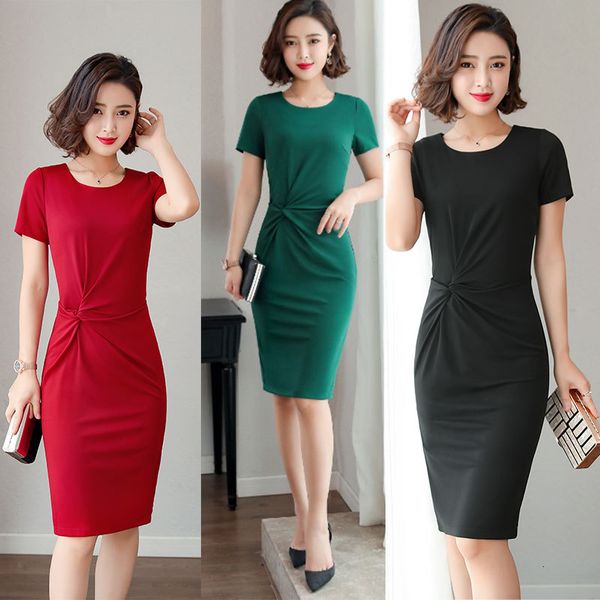 dresses korean fashion clerical women's mid long summer office dress 2021, Black;gray
dresses korean fashion clerical women's mid long summer office dress 2021, Black;gray