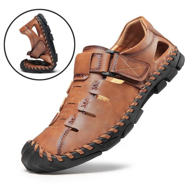 sandals 38-46 arrival summer shoes large size for men breathable casual flats hand made sandal zy793, Black
sandals 38-46 arrival summer shoes large size for men breathable casual flats hand made sandal zy793, Black